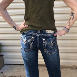 Boot Cut Dark Wash Miss Me Jeans